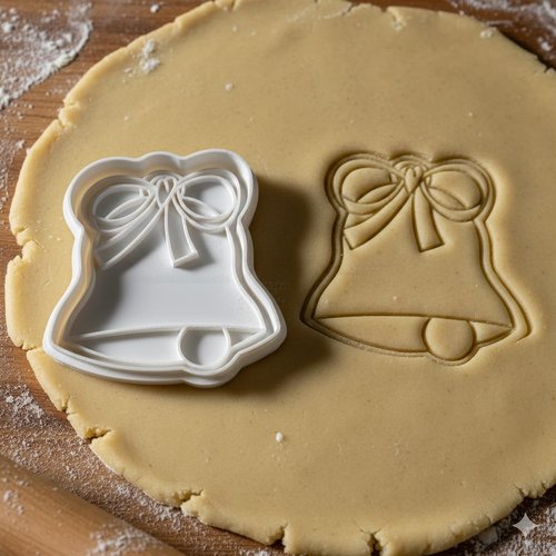 Emporte-piece artisanal 8 cm pour biscuits et patisserie - noir