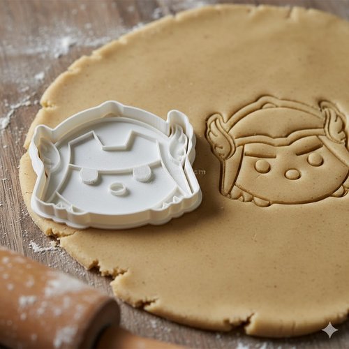 Emporte-pièce thor marvel - moule à biscuit artisanal 8 cm