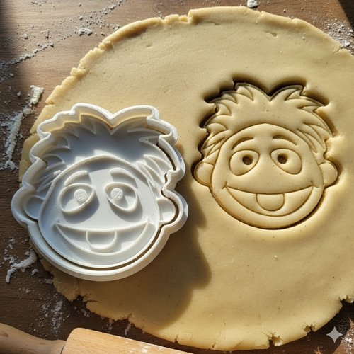 Emporte-piece marionnette enfant - moule biscuits 8 cm artisanat