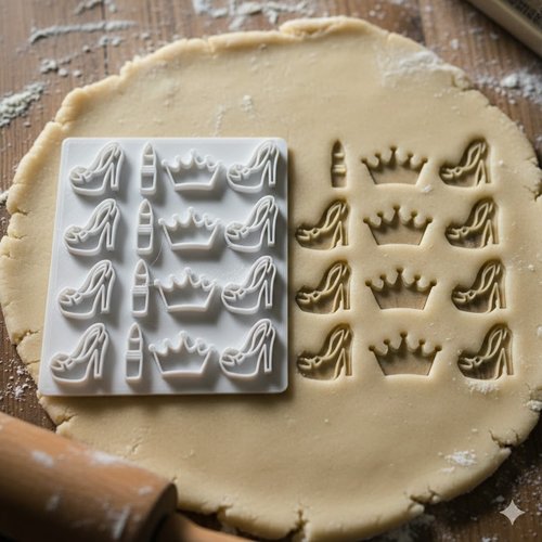 Emporte-pièce mode et beauté 8 cm - moule biscuit artisanal