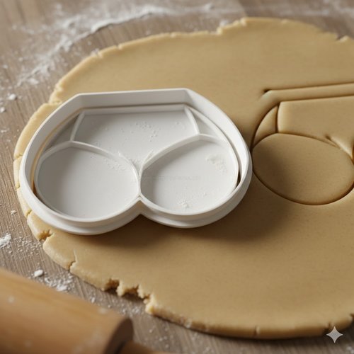 Emporte-pièce masque super-héros 8 cm - moule à biscuits artisanal