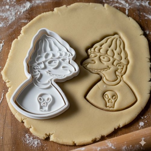 Emporte-piece jimbo jones - moule a biscuit simpson 8 cm