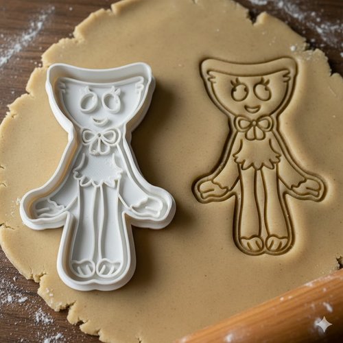 Emporte-piece kissy missy 8 cm pour biscuits et patisserie