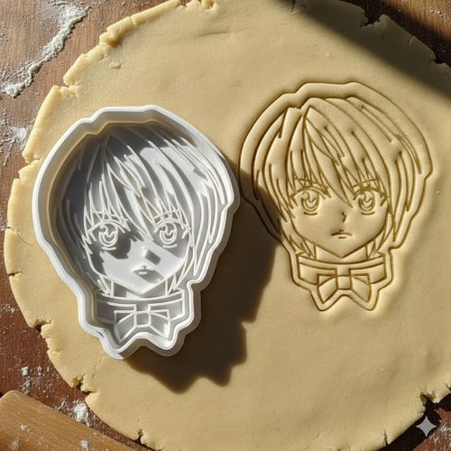 Emporte-pièce kurapika hunter x hunter - moule biscuit manga 8cm