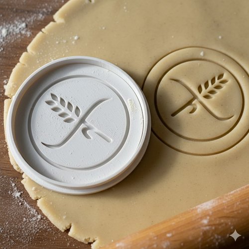 Emporte-piece sans gluten 8 cm pour biscuits et patisserie artisanale