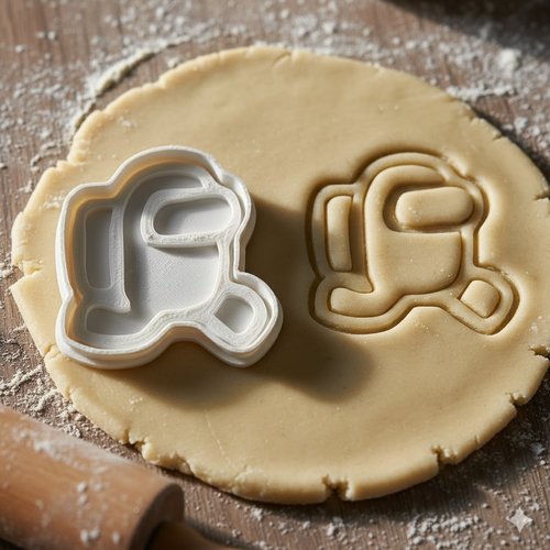 Emporte-pièce among us - moule à biscuits artisanal 8 cm