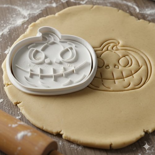 Emporte-pièce citrouille halloween 8 cm - moule biscuits artisanal