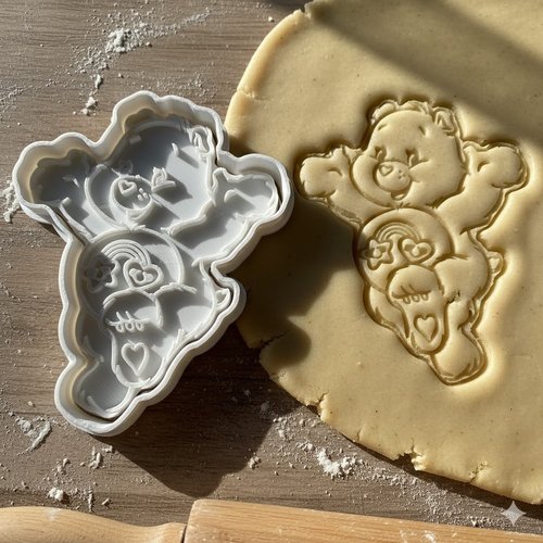 Emporte-piece care bear bisounours 8 cm - moule patisserie artisanale