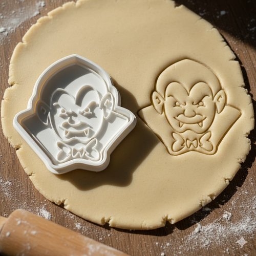 Emporte-piece vampire dracula - moule a biscuit halloween 8 cm