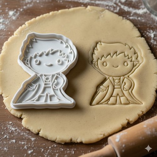 Emporte-piece petit prince artisanal - moule a biscuit 8 cm