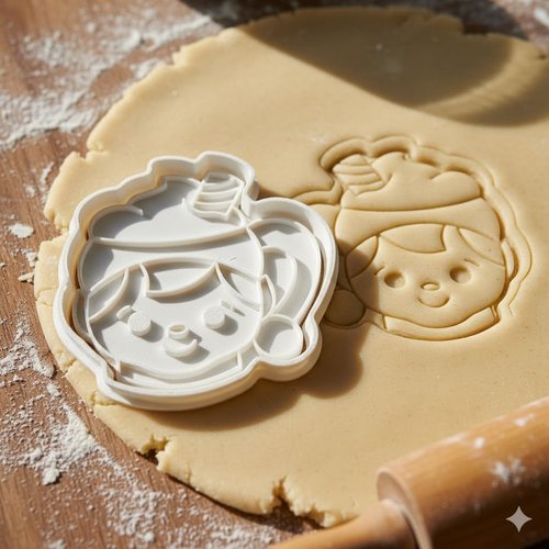 Emporte-piece toca boca - moule a biscuits artisanal 8 cm