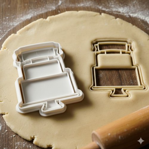 Emporte-piece gateau de mariage piece montee 8 cm pour patisserie