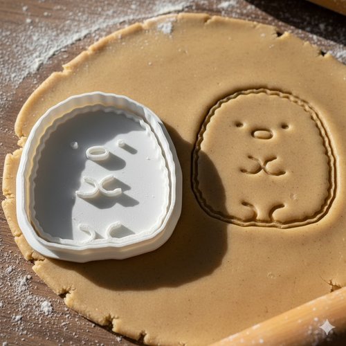 Emporte-piece sumikko gurashi tonkatsu - moule biscuit 8 cm