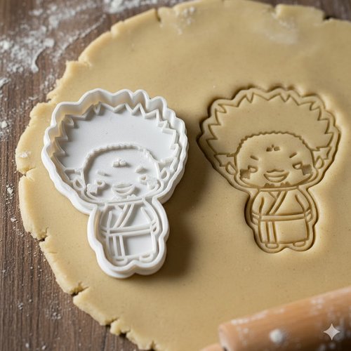 Emporte-piece sukuna jujutsu kaisen 8cm - moule a biscuits manga