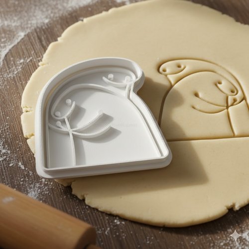 Emporte-piece flork artisanal 8 cm - moule biscuit patisserie