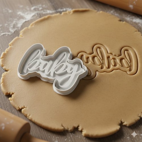 Emporte-piece baby pour biscuits et pate a sucre - 8 cm