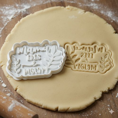 Emporte-piece mama eres la mejor - moule biscuit fete des meres 8cm