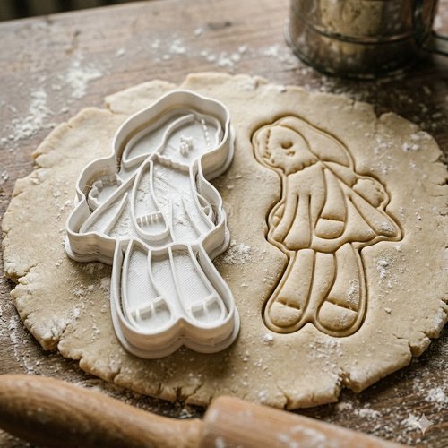 Emporte-pièce de pâtisserie artisanal 8 cm pour biscuits et sablés