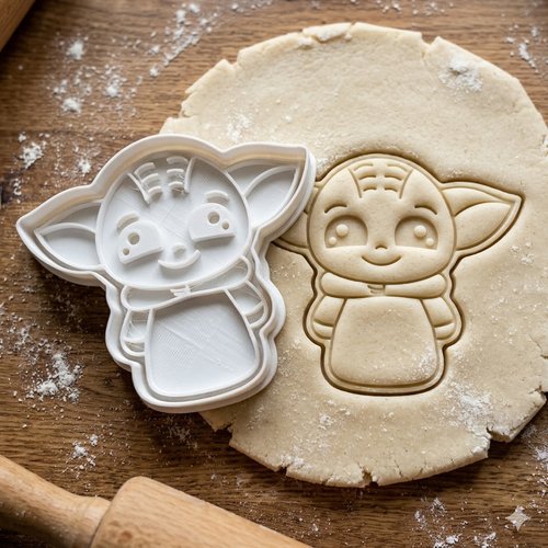 Emporte-piece petit etre de l espace 8cm - moule biscuit artisanal