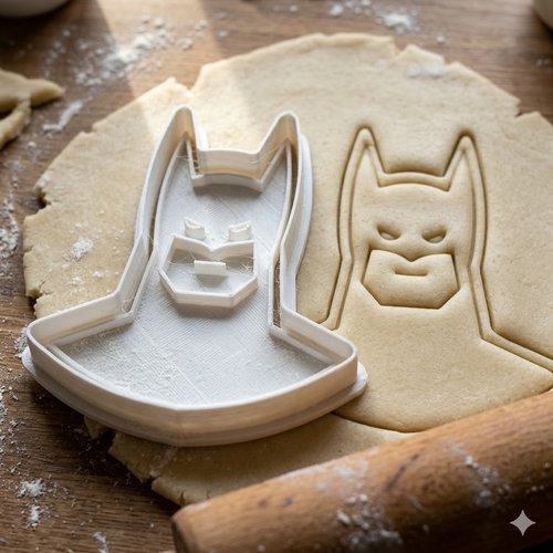 Emporte-pièce batman pour biscuits et pâtisserie - 8 cm