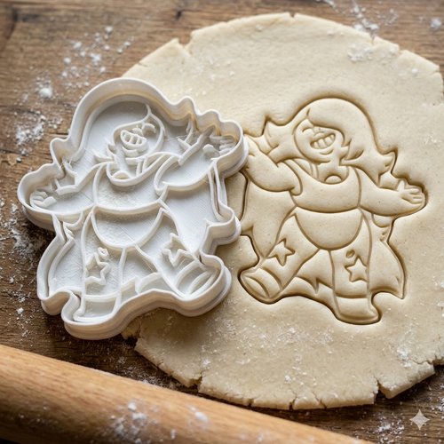 Emporte-piece de patisserie artisanal 8 cm - moule a biscuit