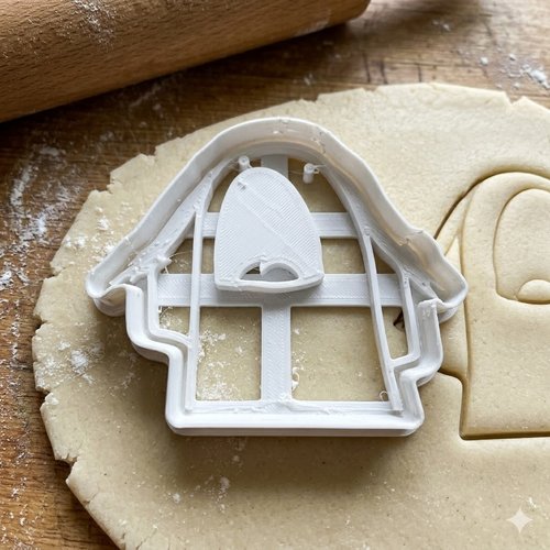 Emporte-pièce taco artisanal 8 cm pour biscuits et pâtisserie