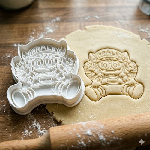 Emporte-pièce arale dr. slump 8 cm - moule à biscuits artisanal