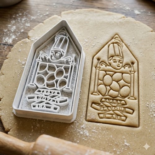 Emporte-piece every flavour beans 8cm - moule a biscuit sorcier