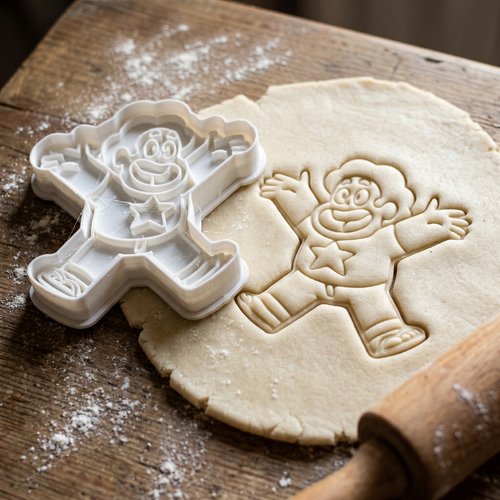 Emporte-pièce personnage étoile 8cm moule biscuit