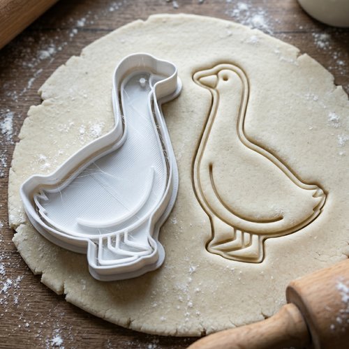Emporte-piece oie 8 cm - decoupoir biscuit artisanal
