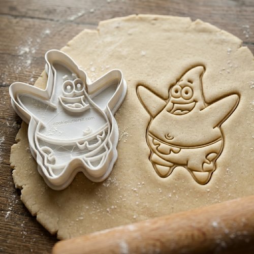 Emporte-pièce patrick l'étoile de mer - moule 8cm