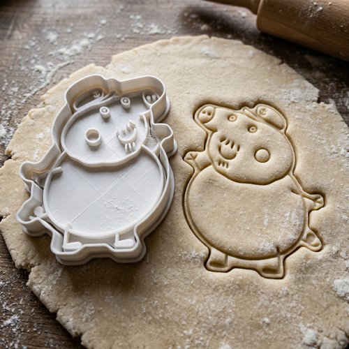 Emporte-pièce cochon 8 cm - moule à biscuits artisanal