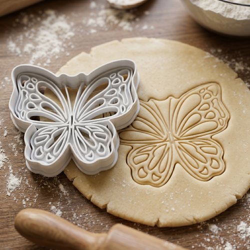 Emporte-pièce papillon 8 cm - moule à biscuit artisanal
