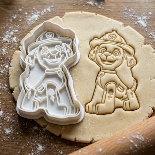 Emporte-pièce marcus pat patrouille 8cm - moule