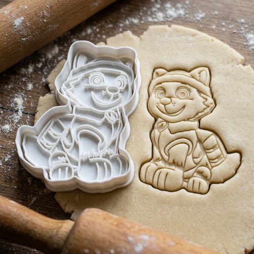 Emporte-piece chien patrouille 8cm - moule biscuit