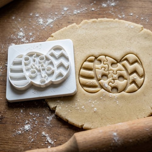 Emporte-pièce œufs de pâques 8 cm moule biscuit artisanal