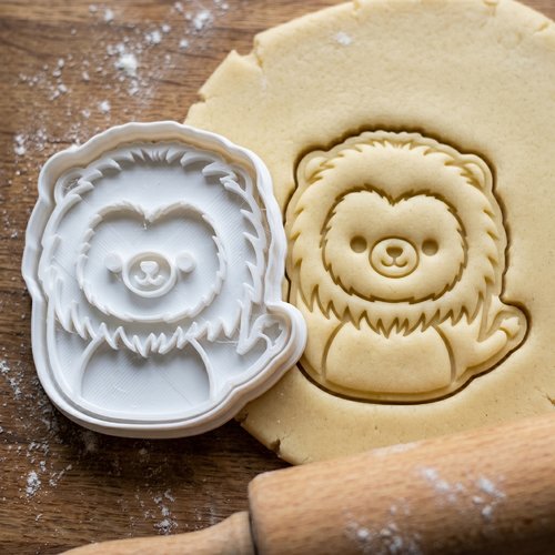 Emporte-pièce lion mignon moule biscuit artisanal