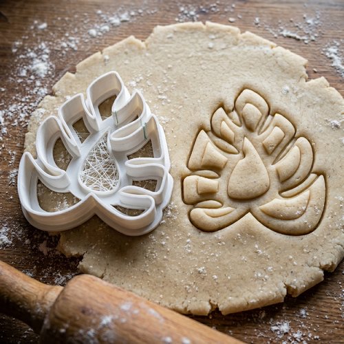 Emporte-pièce feuille monstera 8cm - moule biscuit pâtisserie