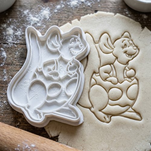 Emporte-pièce souris 8cm - moule biscuit pâtisserie artisanal