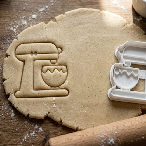 Emporte-piece robot patissier 8 cm - moule a biscuit artisanal