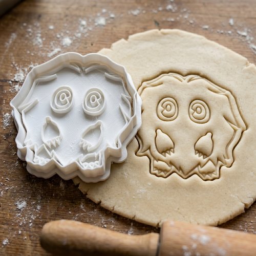 Emporte-pièce monstre 8cm - moule biscuit pâtisserie