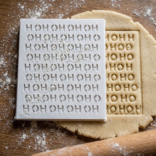 Emporte-pièce ho ho ho noël 8 cm moule biscuit