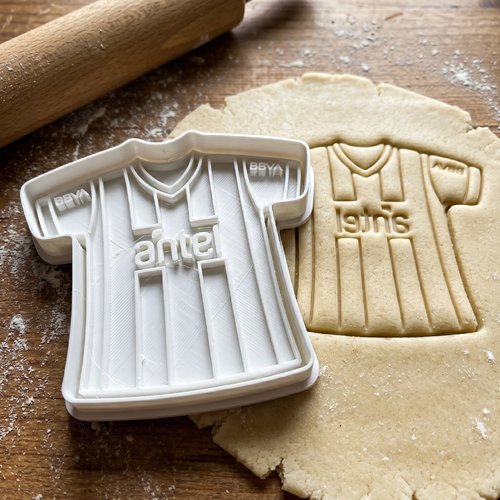 Emporte-pièce maillot de foot - moule biscuit artisanal