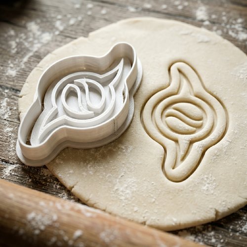 Emporte-pièce original artisanal pour biscuits et pâtisserie 8 cm