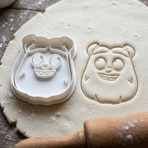 Emporte-piece monstre mignon 8 cm pour sables et patisserie