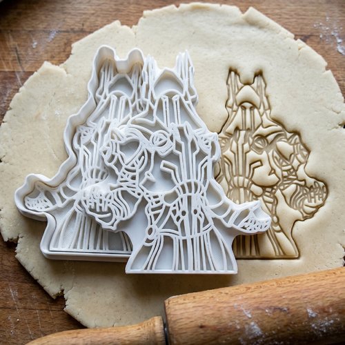 Emporte-pièce chevalier fantastique 8cm - moule biscuit