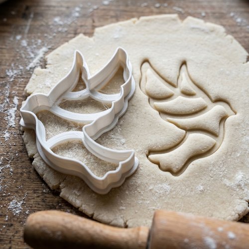 Emporte-pièce colombe 8 cm - moule biscuit artisanal