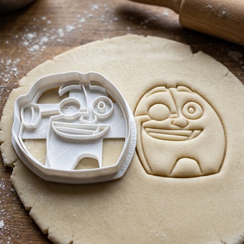 Emporte-pièce robot cyborg 8cm moule à biscuit