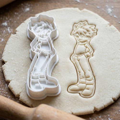 Emporte-pièce manga garçon 8 cm - découpoir biscuit artisanal