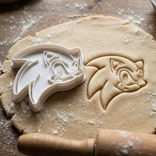 Emporte-piece sonic 8 cm - moule a biscuits artisanal
